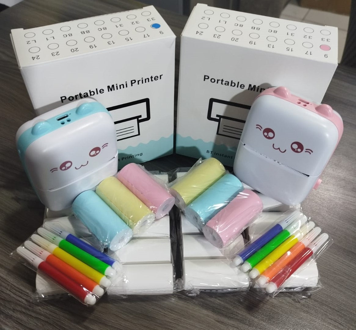 Mini Impresora SmartPrint - Pack 13 rollos + accesorios